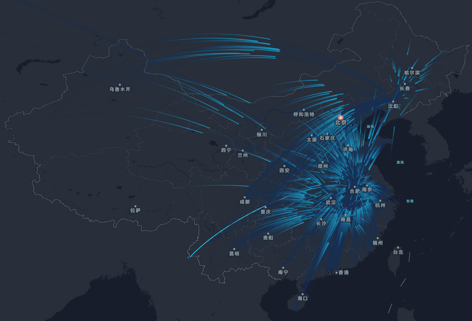 [其他转载] php网站访客大数据地图前后端源码